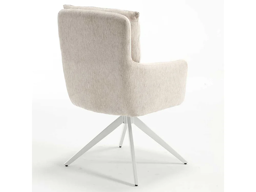 Esszimmerstuhl Stuhl Esszimmer mit Armlehnen und Gestell aus Metall (2er Set)