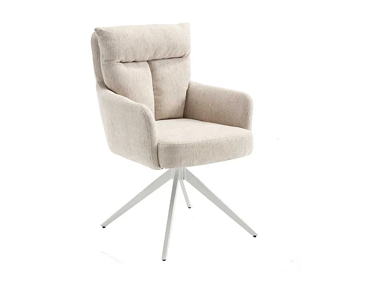 Esszimmerstuhl Stuhl Esszimmer mit Armlehnen und Gestell aus Metall (2er Set)