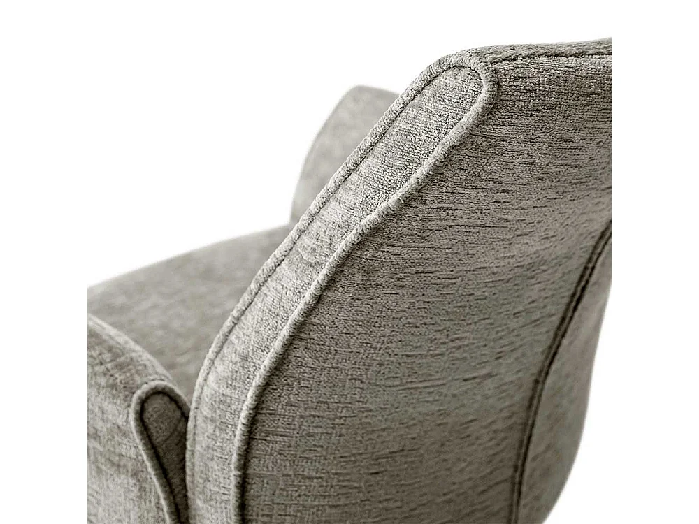 Armlehnstuhl drehbar Gestell aus Metall (2er Set)