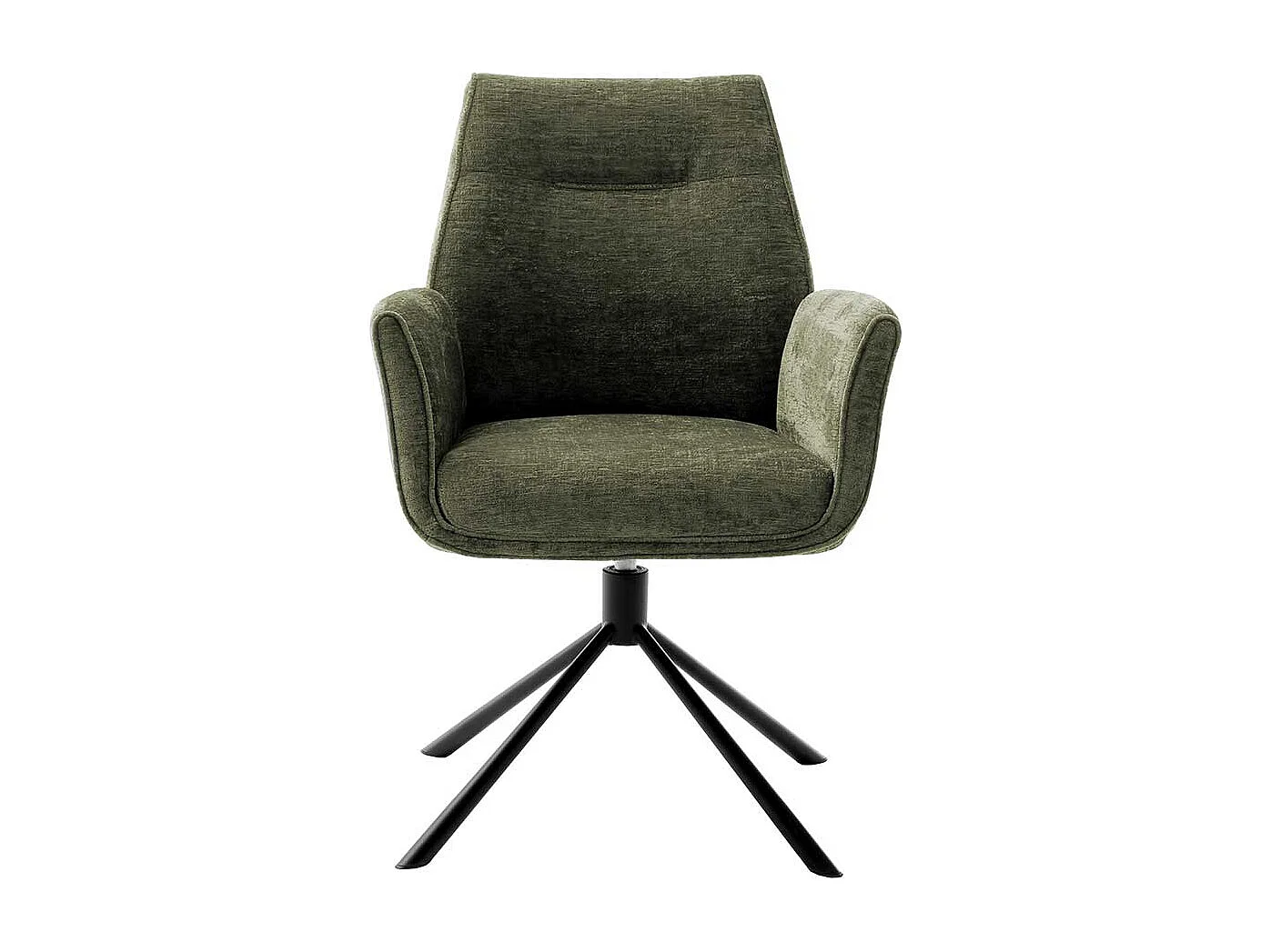 Esszimmerstuhl drehbar Oliv Grün (2er Set)