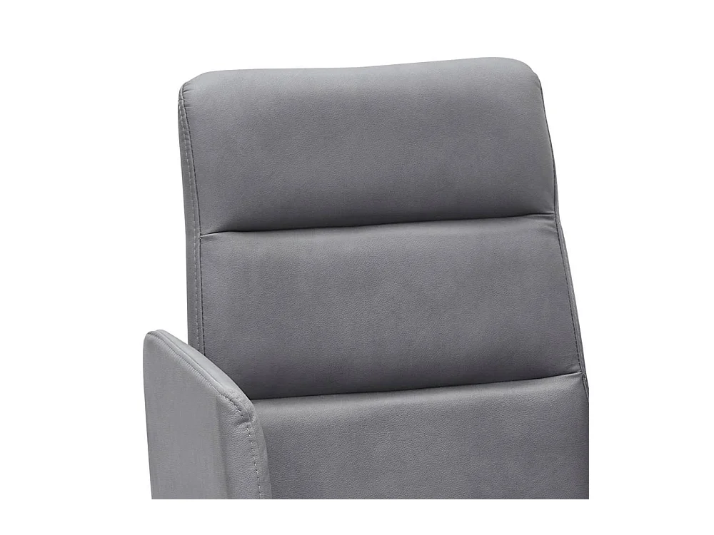 Polsterstuhl Esszimmer Küchenstuhl in Grau mit Gestell aus Metall