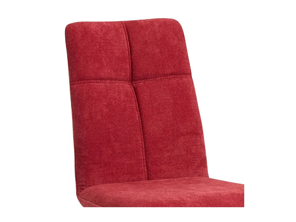 Esszimmerstuhl Esstischstuhl in Rot und Wildeichefarben (2er Set)