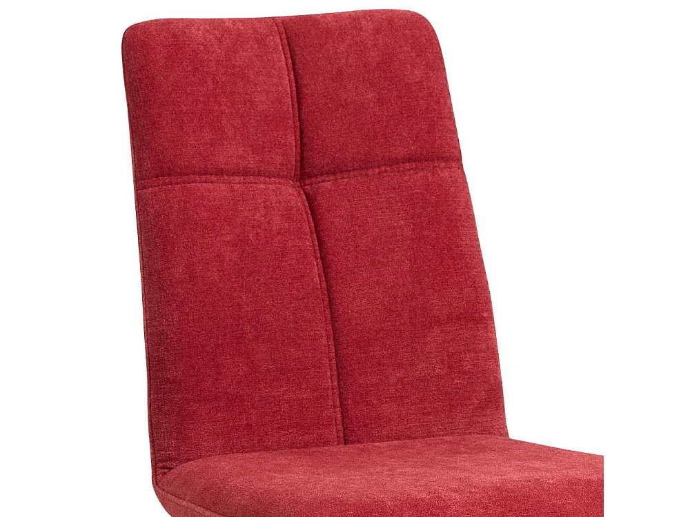 Esszimmerstuhl Esstischstuhl in Rot und Wildeichefarben (2er Set)