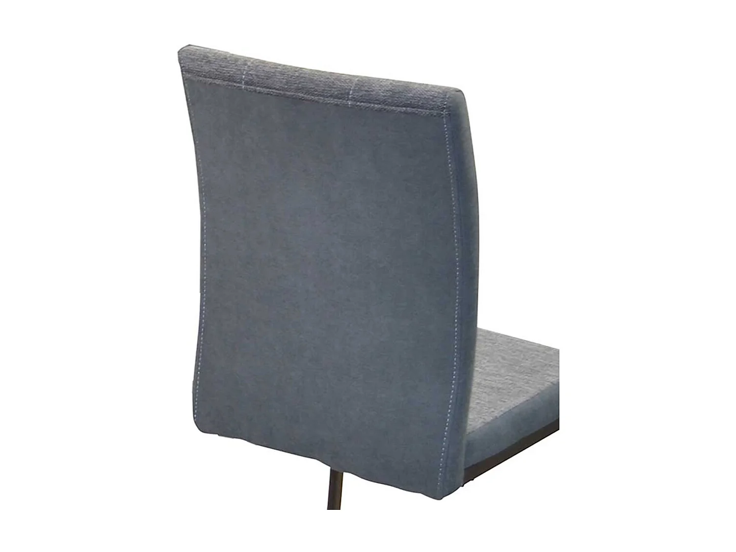 Swingstuhl in Anthrazit und Schwarz 48 cm Sitzhöhe (4er Set)