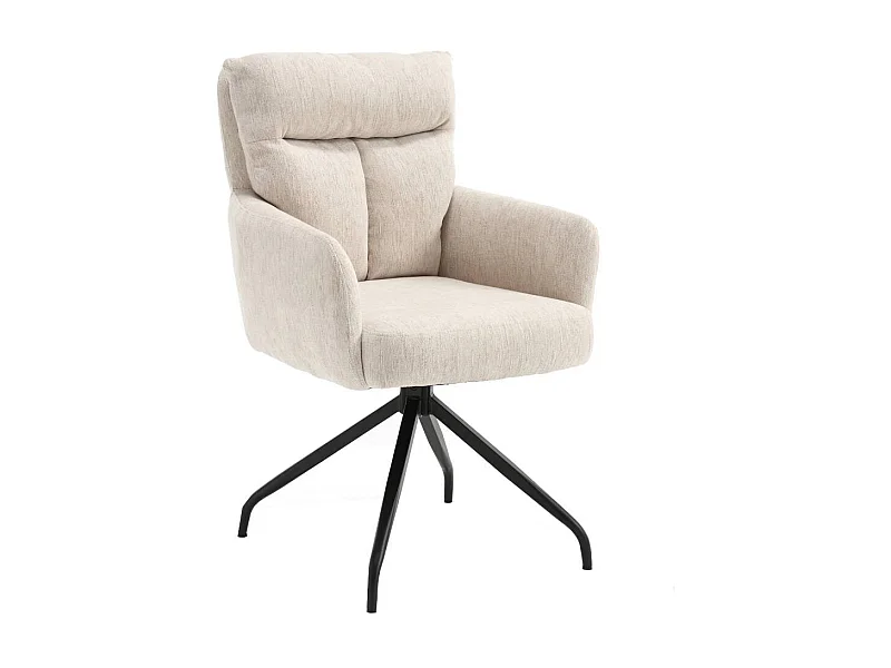 Stuhl Esszimmer Esszimmerstuhl mit Armlehnen und Gestell aus Metall (2er Set)