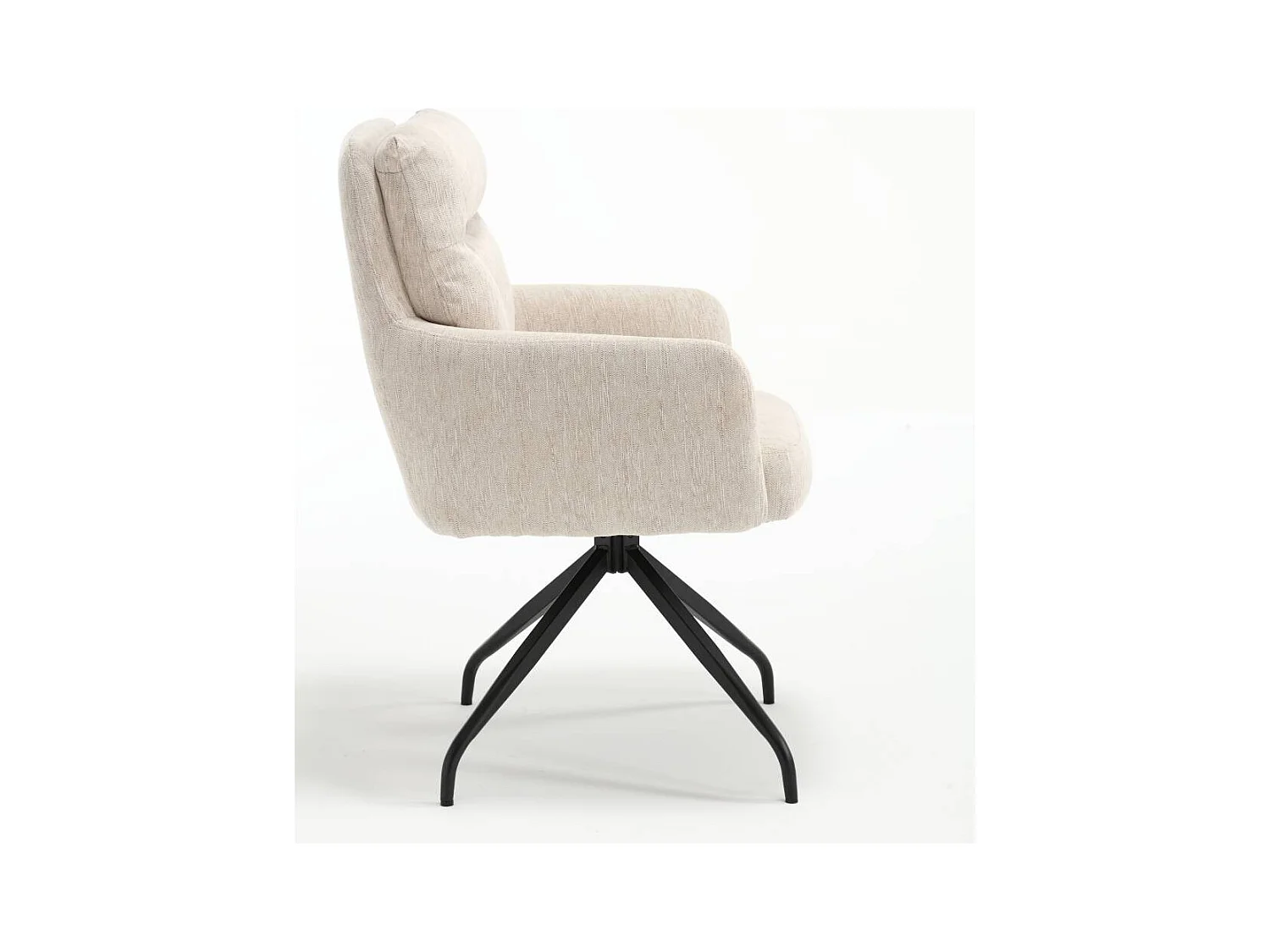 Stuhl Esszimmer Esszimmerstuhl mit Armlehnen und Gestell aus Metall (2er Set)