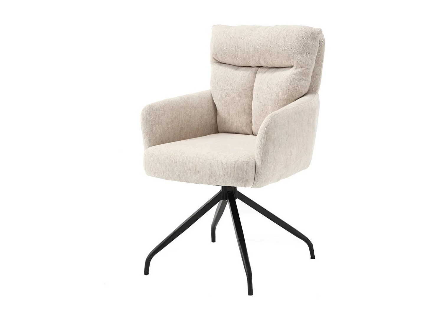 Stuhl Esszimmer Esszimmerstuhl mit Armlehnen und Gestell aus Metall (2er Set)