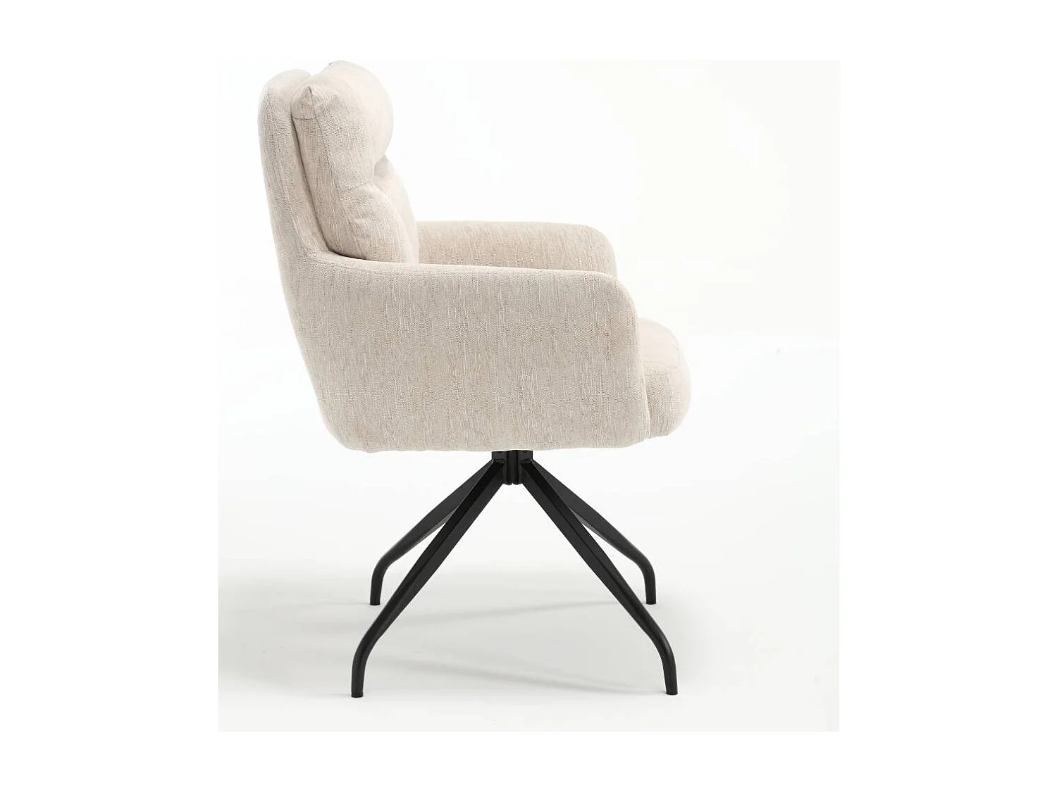 Stuhl Esszimmer Esszimmerstuhl mit Armlehnen und Gestell aus Metall (2er Set)