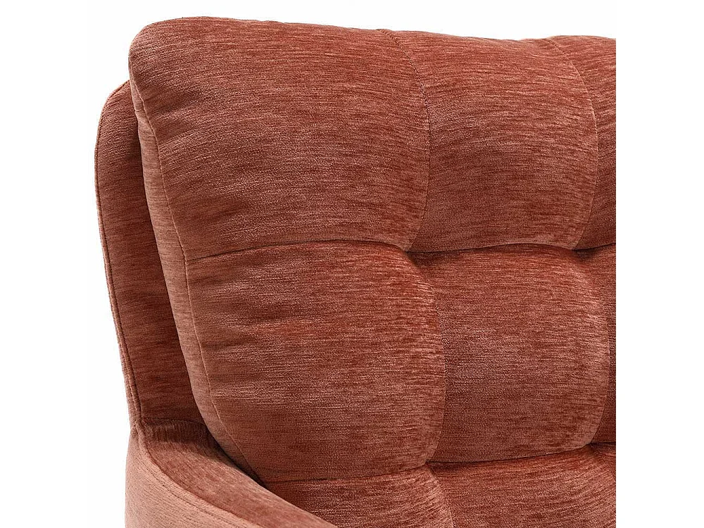 Armlehner Stuhl Set in Kupferfarben mit Gestell aus Metall (2er Set)