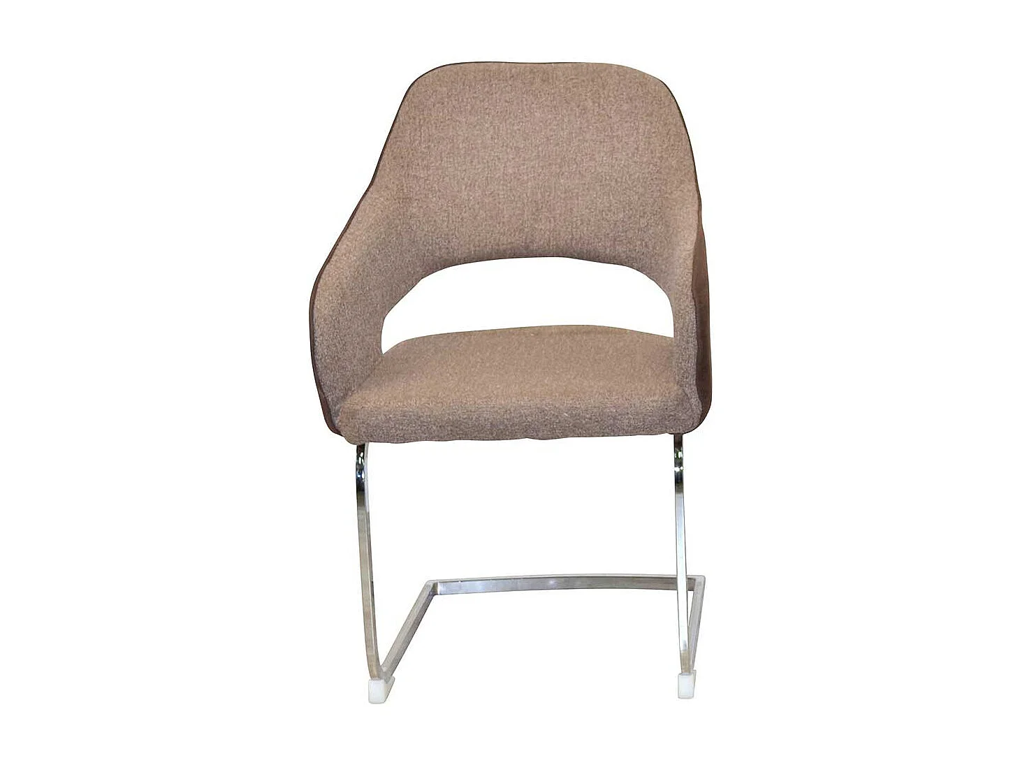 Esszimmer Schwingstühle mit Armlehnen Rücken Ausschnitt (2er Set)