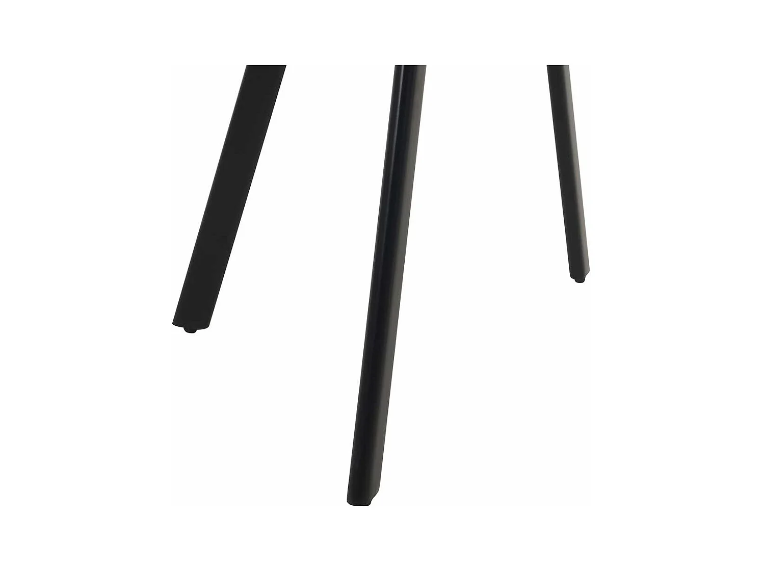 Samt Esszimmerstuhl Set in Braun und Schwarz 46 cm Sitzhöhe (2er Set)