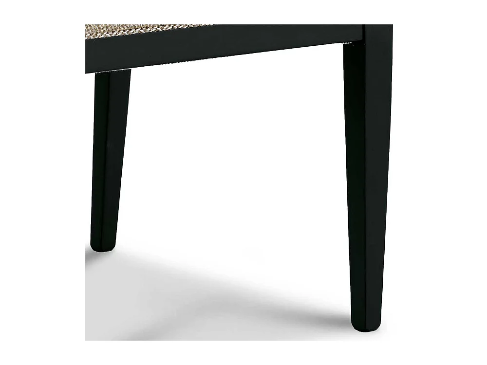 Hochwertiger Armlehnenstuhl in Beige und Schwarz klassischen Stil