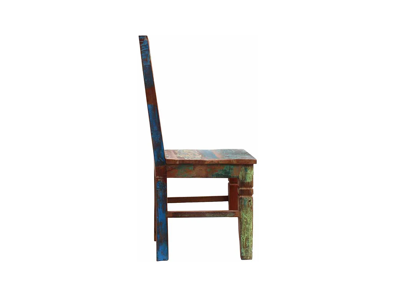 Küchenstuhl Set in Bunt Shabby Chic (2er Set)