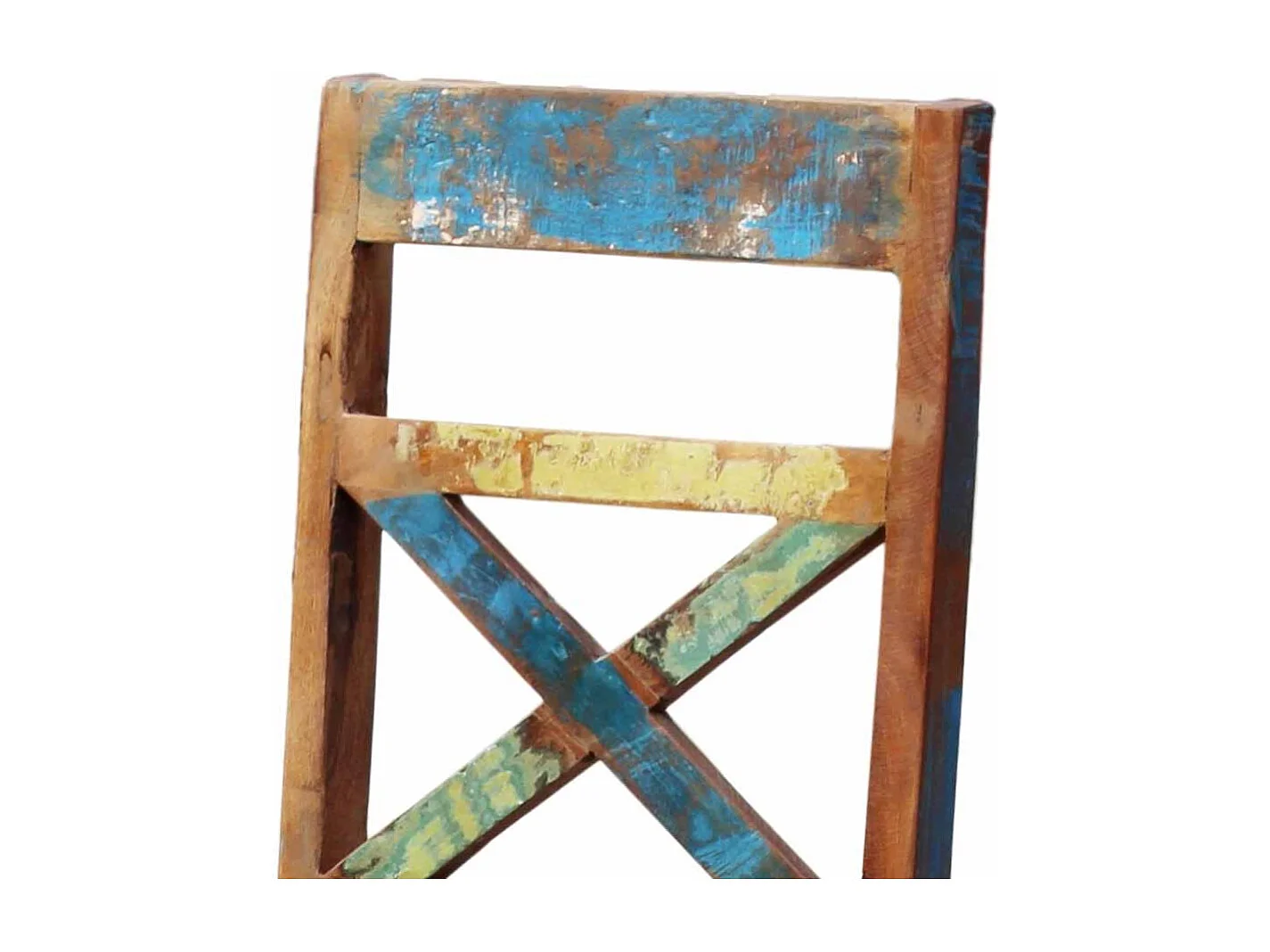 Küchenstuhl Set in Bunt Shabby Chic (2er Set)