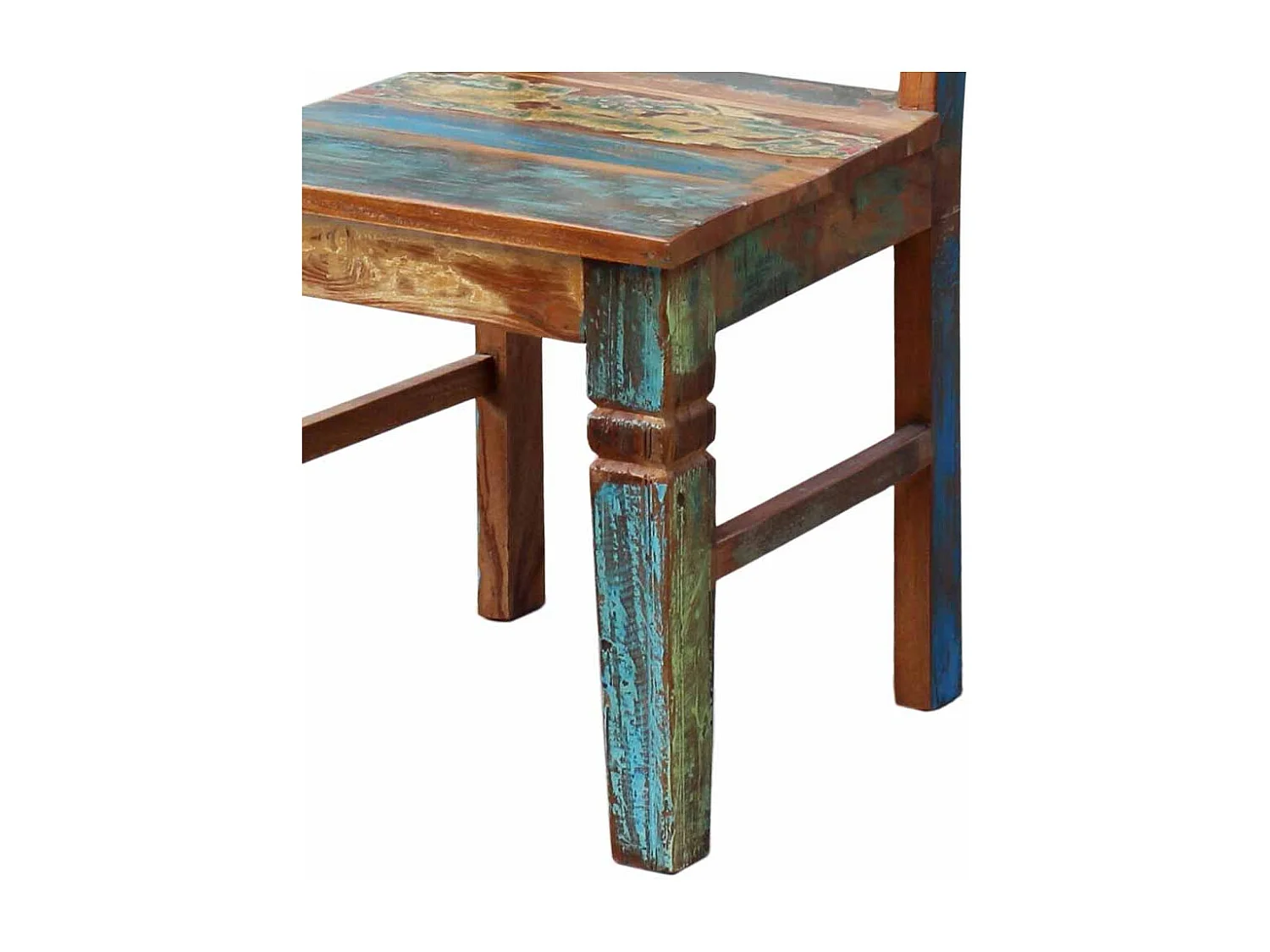 Küchenstuhl Set in Bunt Shabby Chic (2er Set)