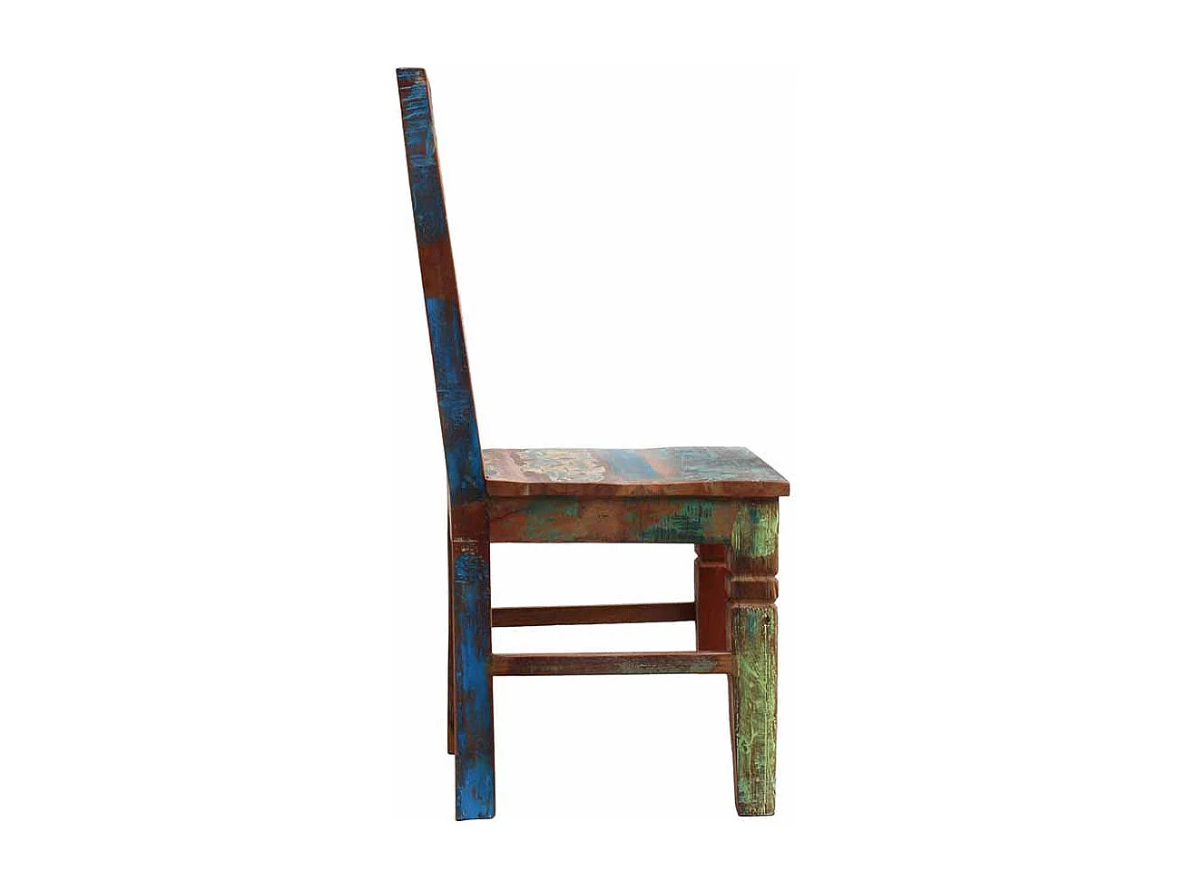 Küchenstuhl Set in Bunt Shabby Chic (2er Set)