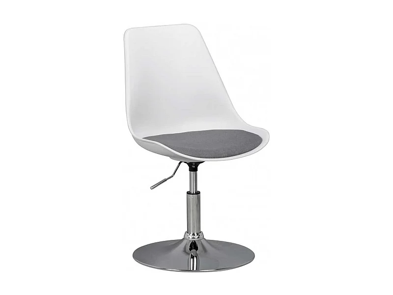 Schalenstuhl mit höhenverstellbarem Sitz drehbar