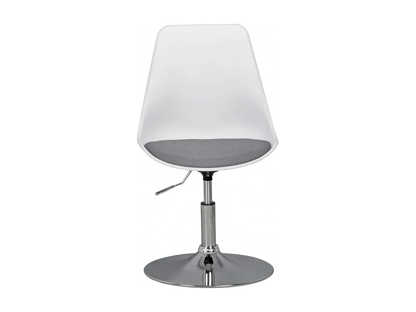 Schalenstuhl mit höhenverstellbarem Sitz drehbar