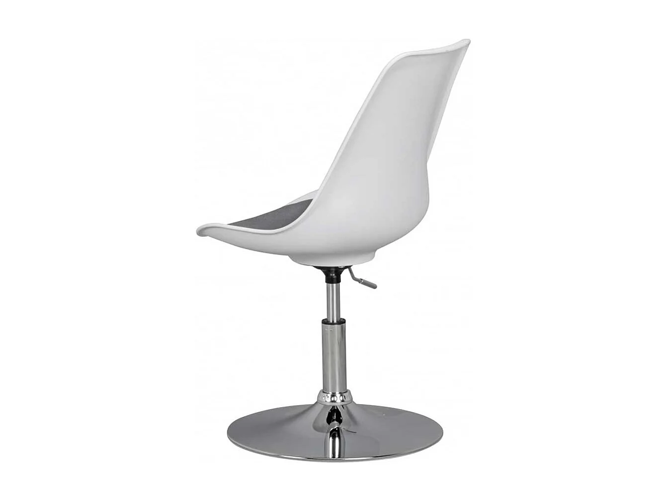 Schalenstuhl mit höhenverstellbarem Sitz drehbar