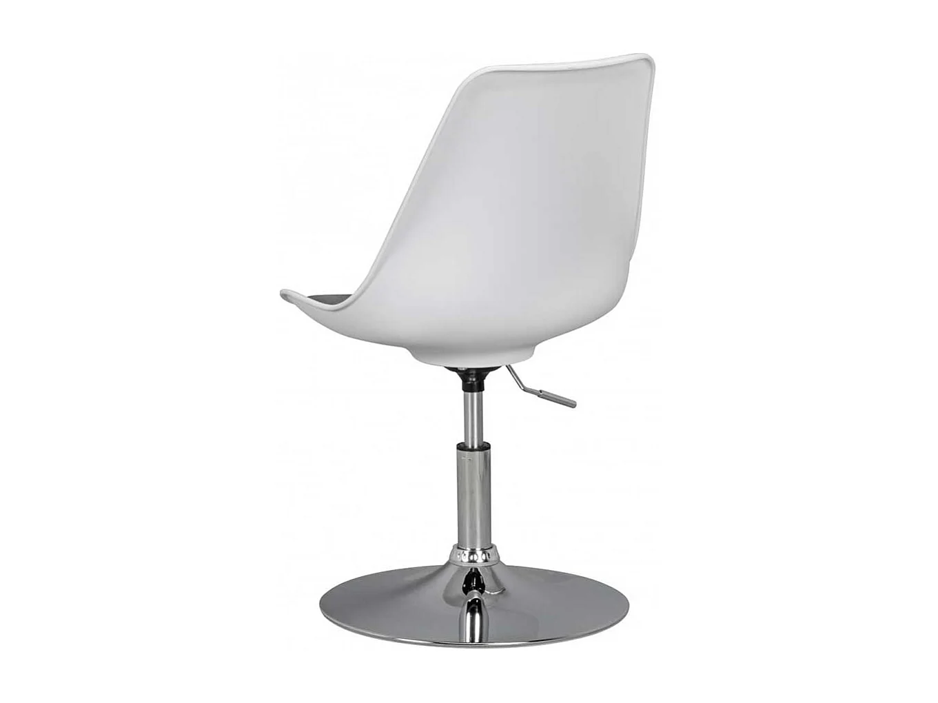 Schalenstuhl mit höhenverstellbarem Sitz drehbar