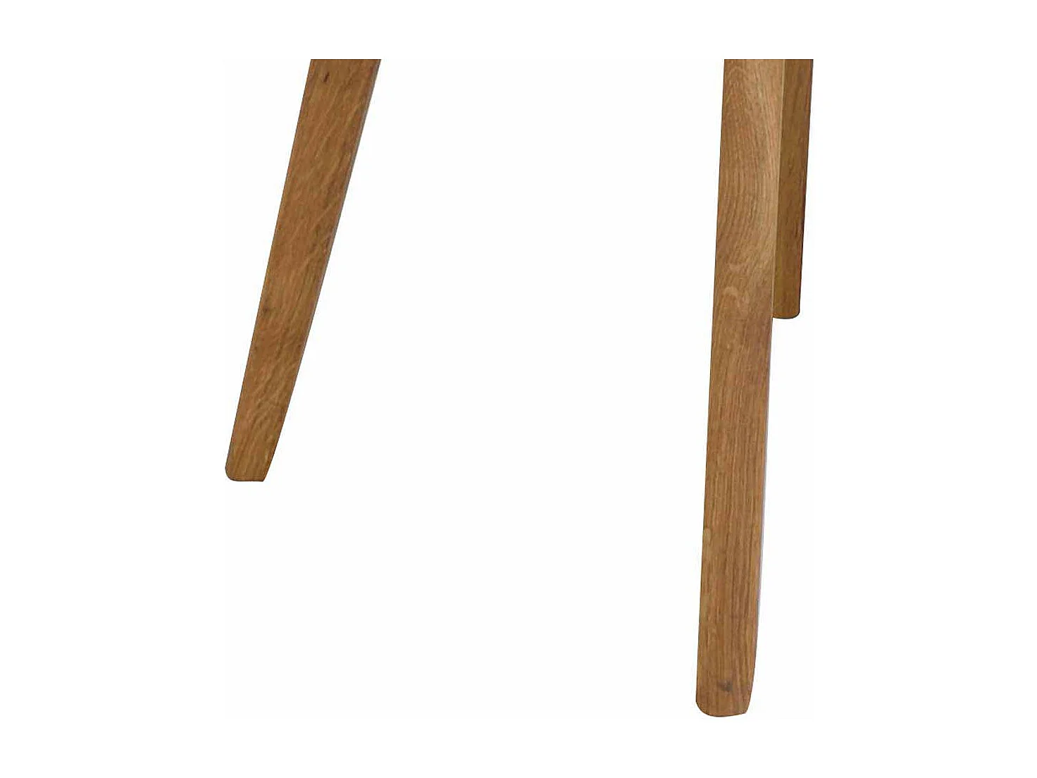 Esszimmerstuhl in Grau Microfaser Wildeiche Massivholz