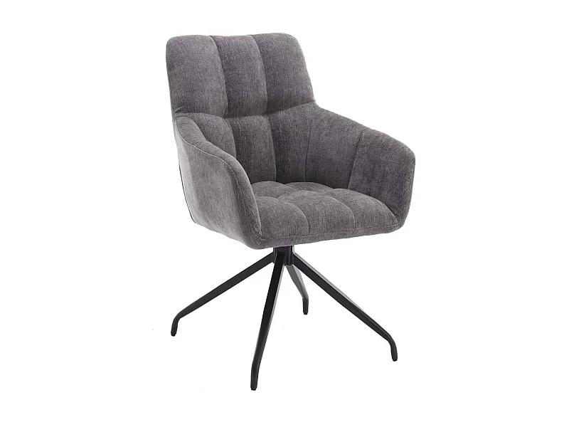 Esszimmerstuhl mit Armlehnen drehbar (2er Set)