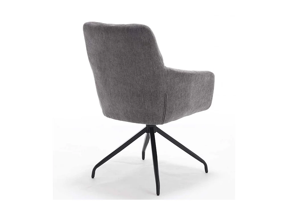 Esszimmerstuhl mit Armlehnen drehbar (2er Set)