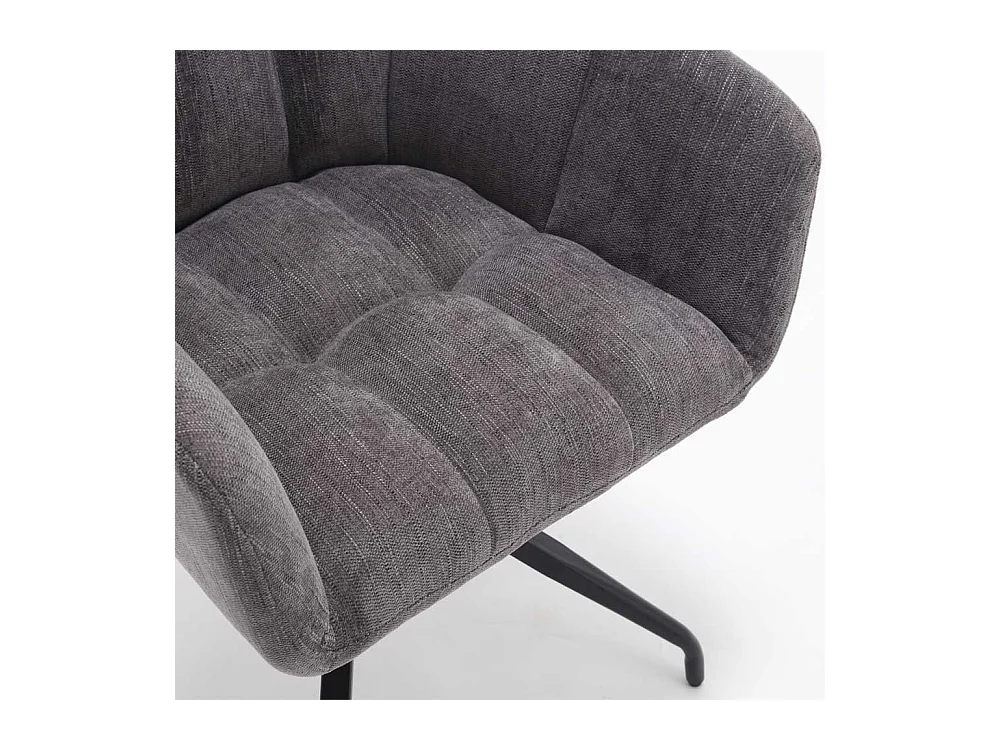 Esszimmerstuhl mit Armlehnen drehbar (2er Set)