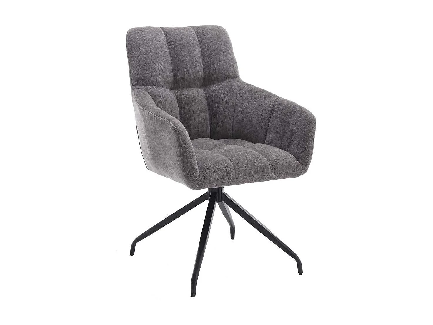 Esszimmerstuhl mit Armlehnen drehbar (2er Set)