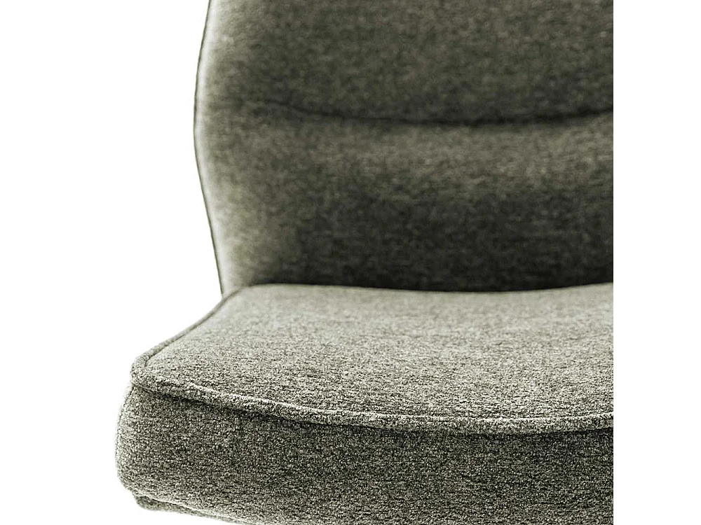 Esszimmerstuhl Stuhl Esszimmer in Oliv Grün um 360 Grad drehbar (2er Set)