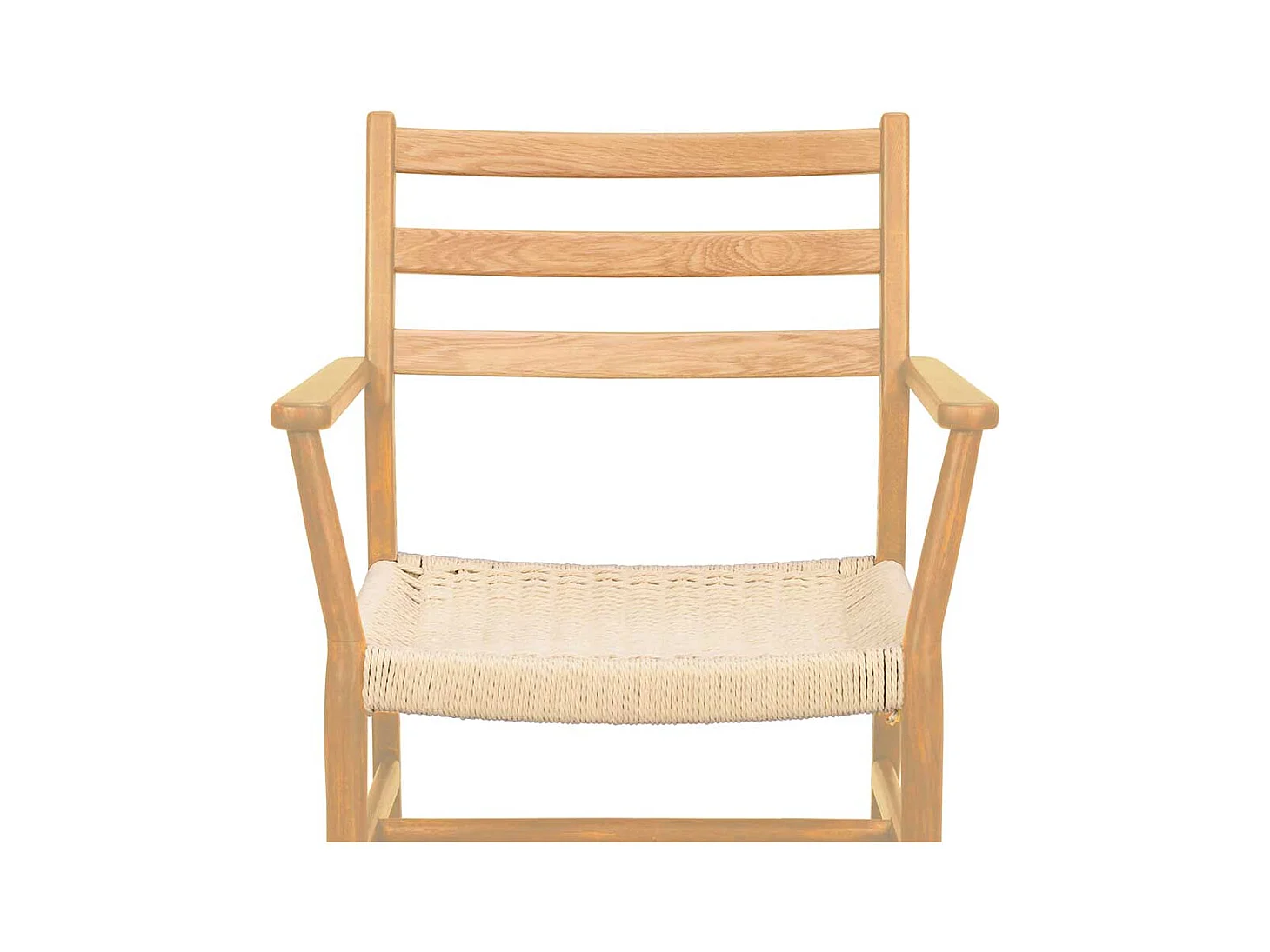 Armlehnstuhl Stuhl Küche mit Armlehnen und Bezug aus Geflecht