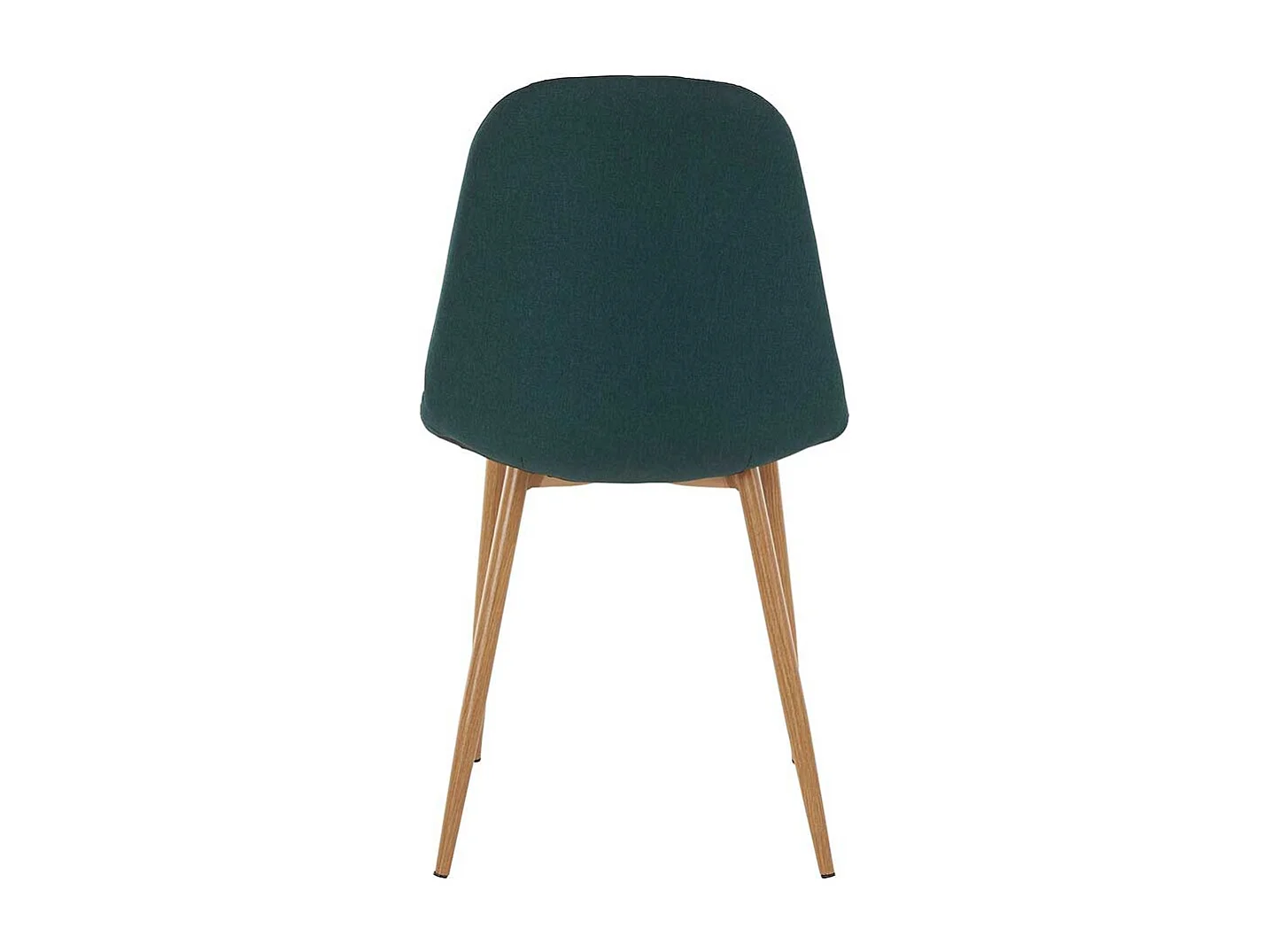 Polsterstühle im Skandi Design Dunkelgrün (4er Set)