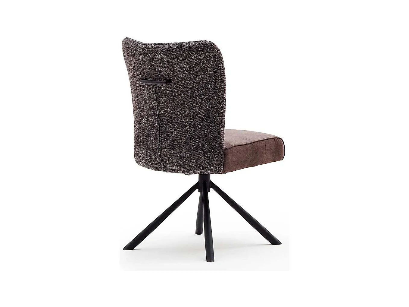 K�chenst�hle in Hellbraun und Anthrazit hoher Lehne (2er Set)