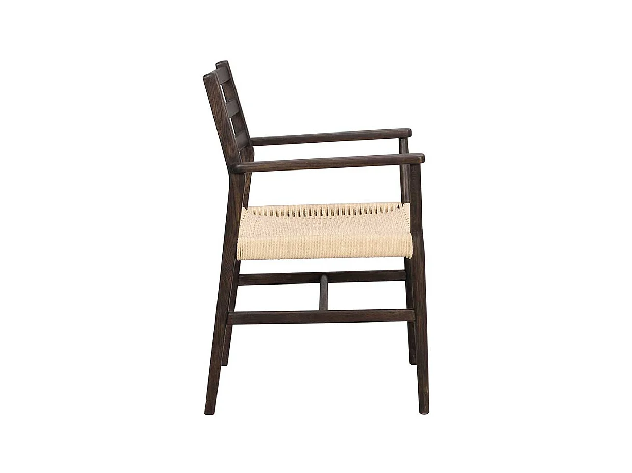 Esszimmerstuhl Stuhl Esszimmer mit Armlehnen aus Massivholz