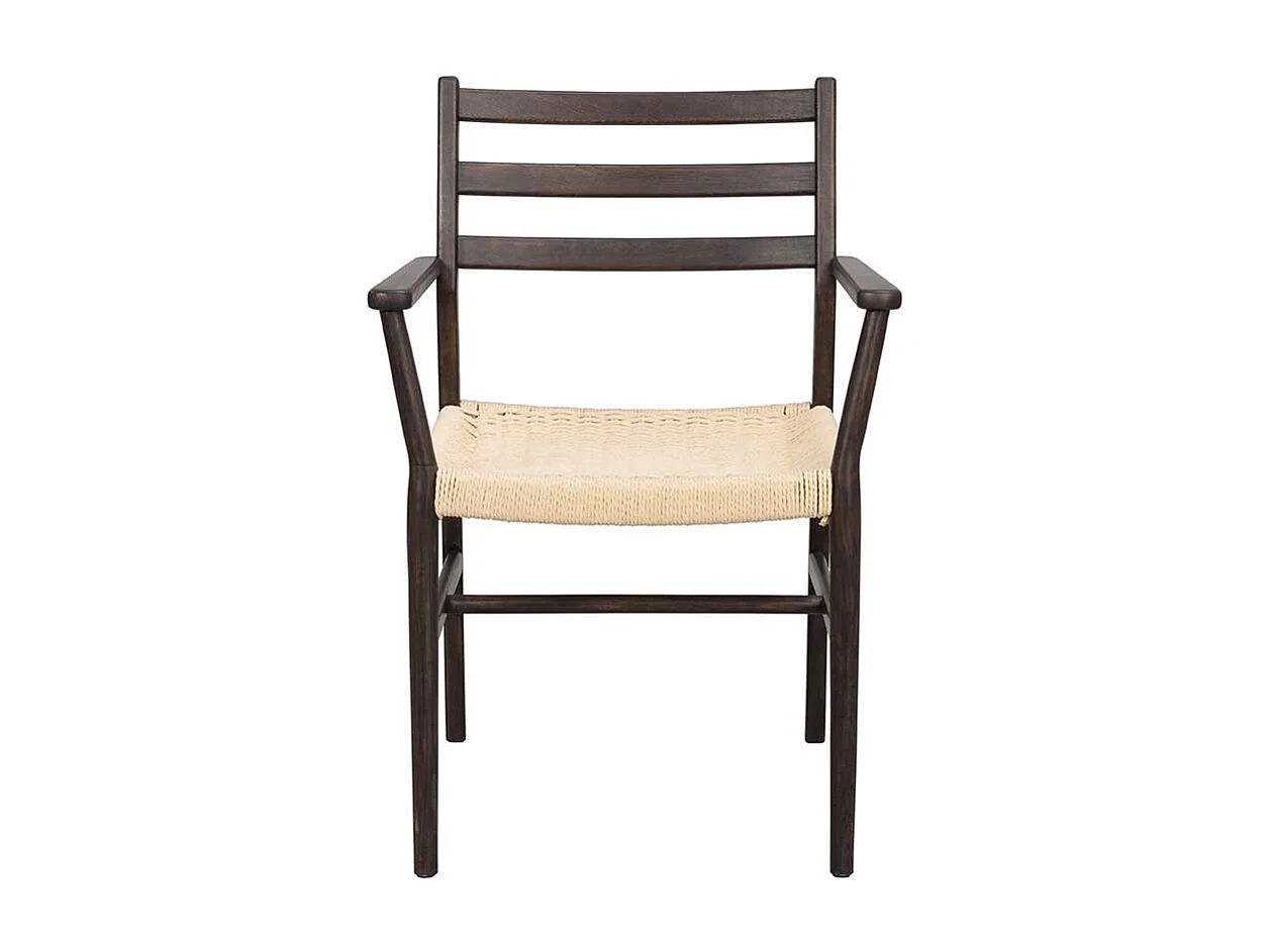 Esszimmerstuhl Stuhl Esszimmer mit Armlehnen aus Massivholz