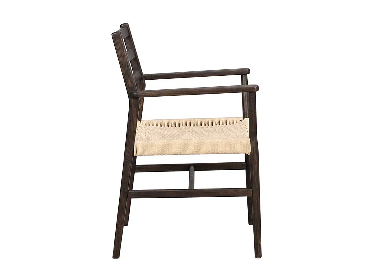 Esszimmerstuhl Stuhl Esszimmer mit Armlehnen aus Massivholz