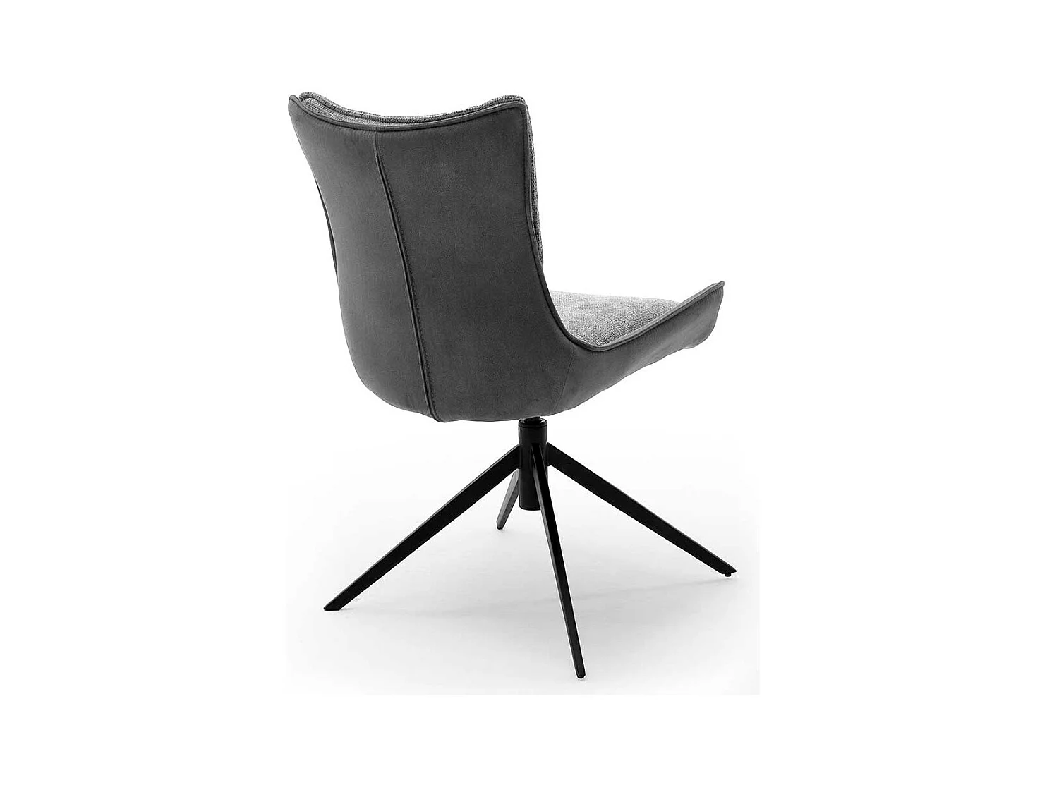 Esszimmerst�hle in Schlammfarben und Schwarz drehbar (2er Set)