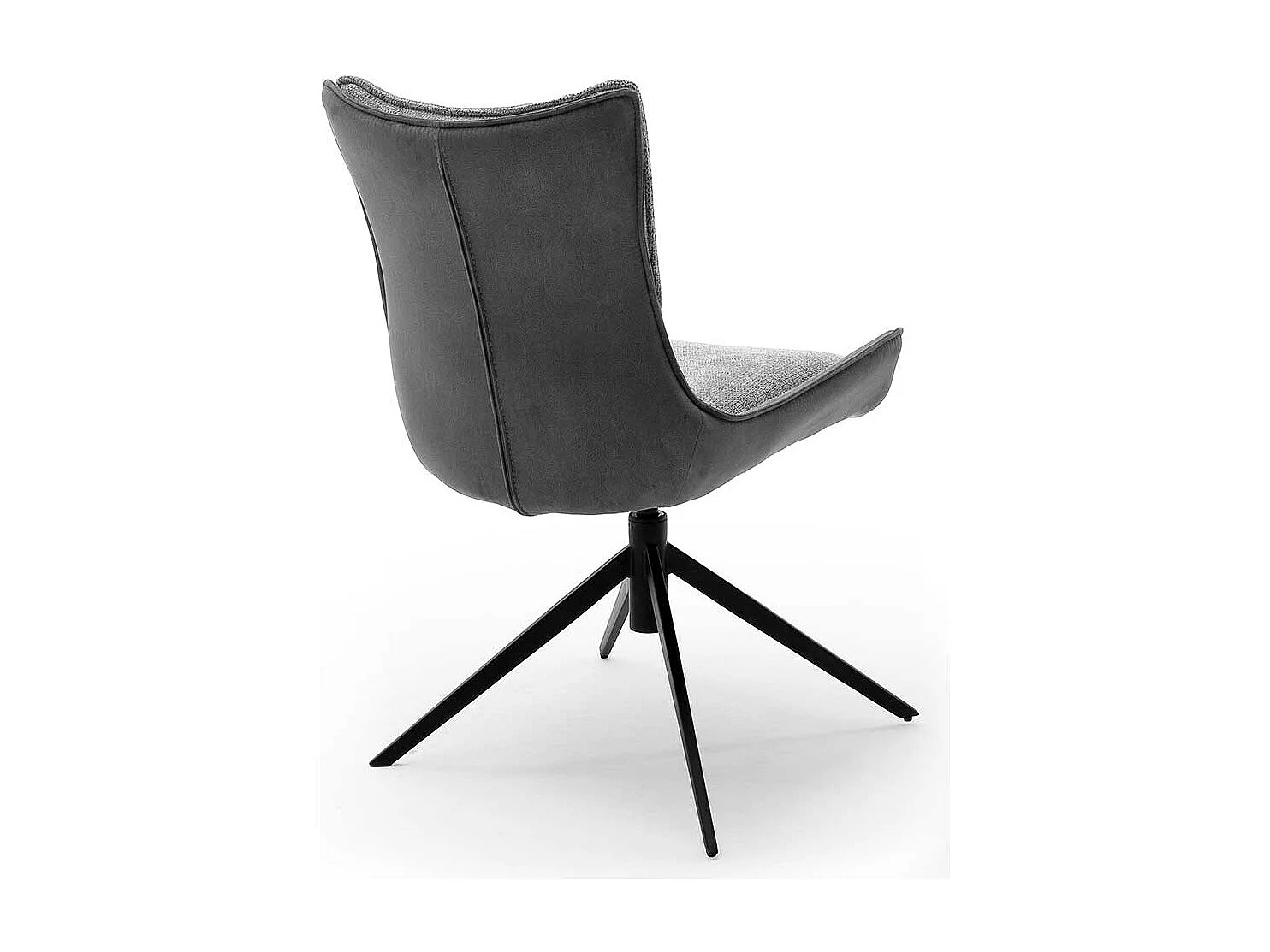 Esszimmerst�hle in Schlammfarben und Schwarz drehbar (2er Set)