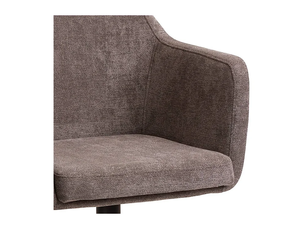 Polsterstuhl Küchenstuhl in Braun und modernem Design