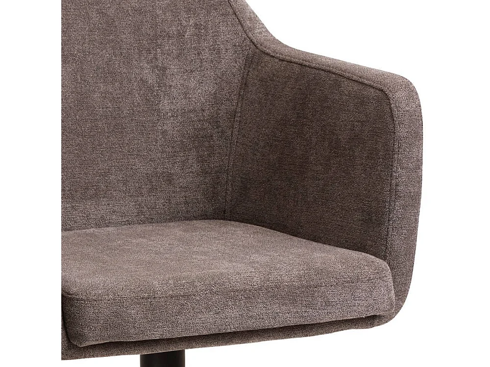 Polsterstuhl Küchenstuhl in Braun und modernem Design