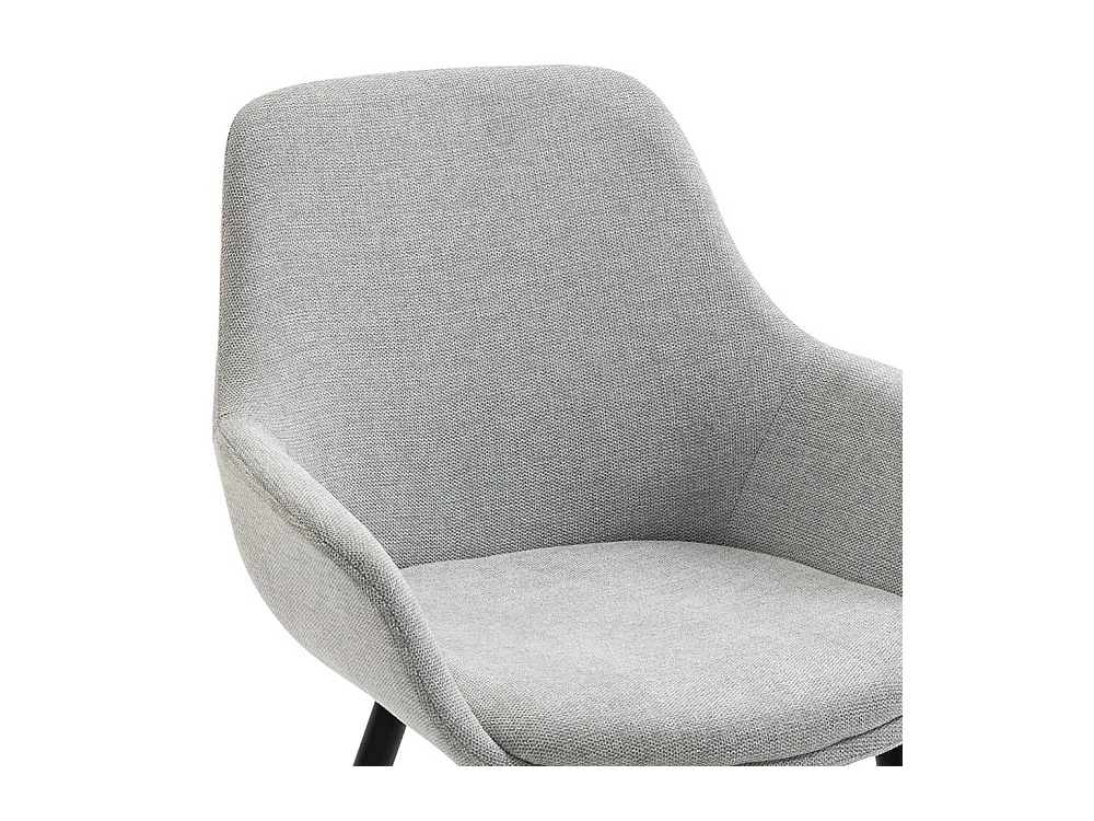 Esszimmer Stühle mit Armlehnen Gestell aus Metall (2er Set)