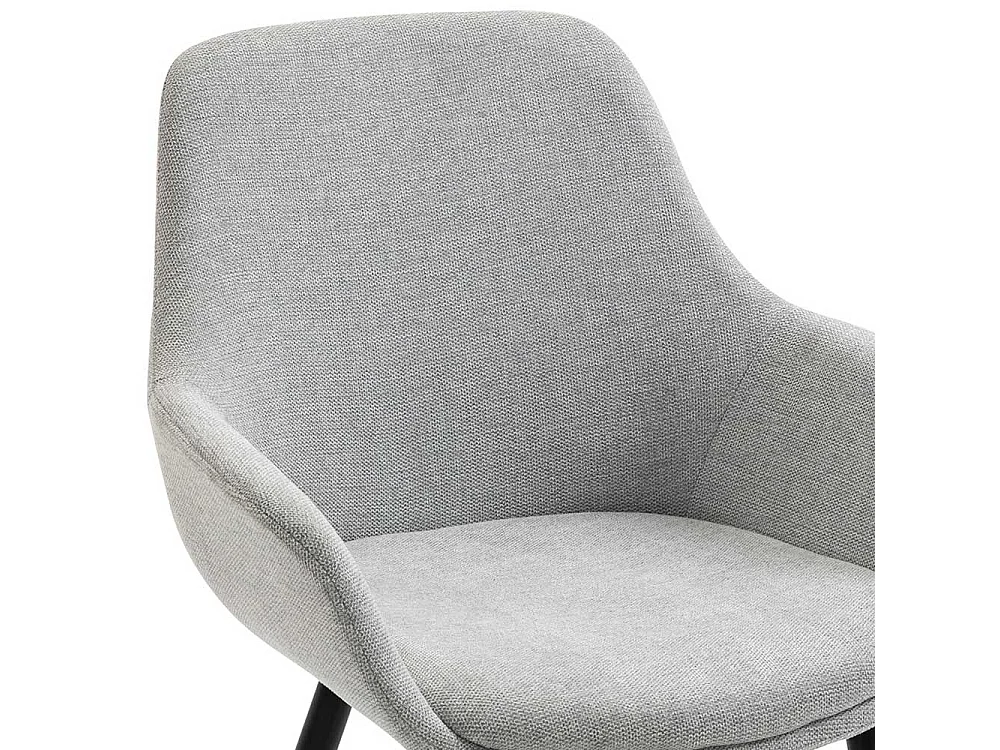 Esszimmer Stühle mit Armlehnen Gestell aus Metall (2er Set)