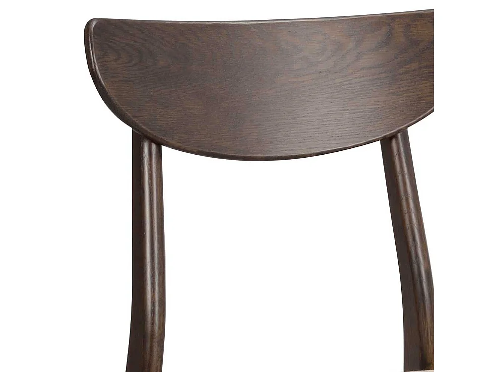 Küchenstuhl in Eiche dunkel Beige (2er Set)