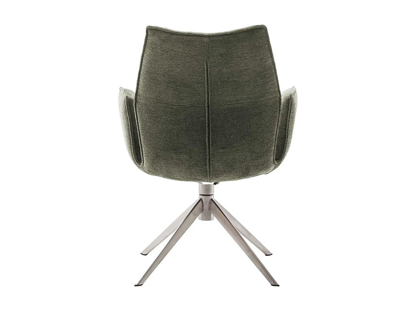 Stuhl Küche Esszimmerstuhl mit Armlehnen und Gestell aus Metall (2er Set)