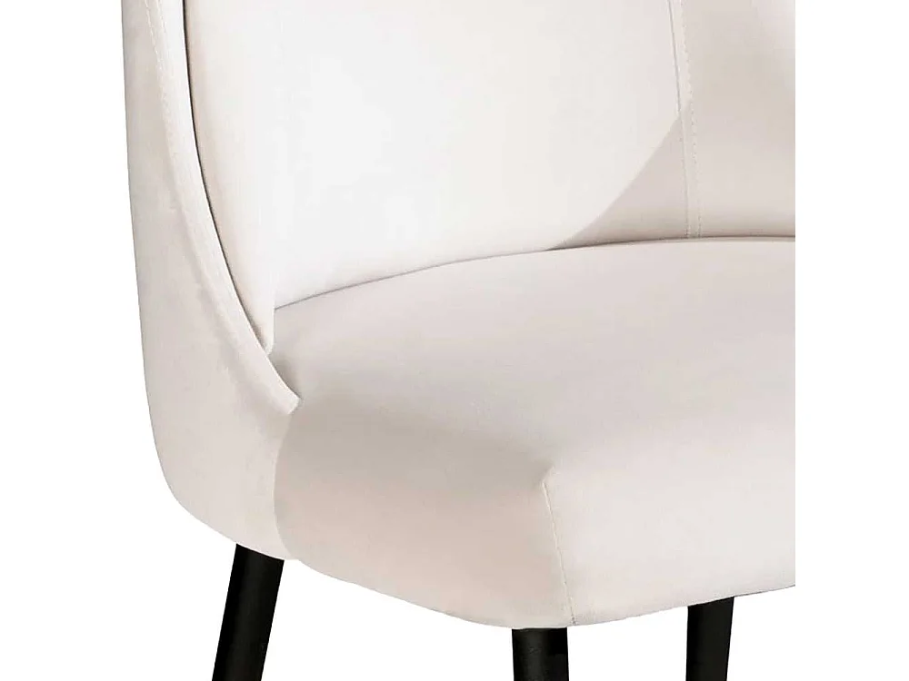 Polsterstuhl Esstischstuhl in modernem Design aus Samt