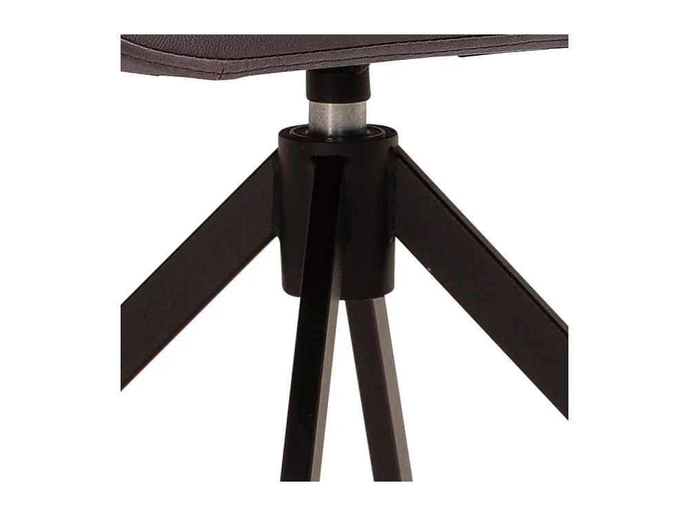 Armlehnstuhl Polsterstuhl aus Microfaser mit Gestell aus Metall