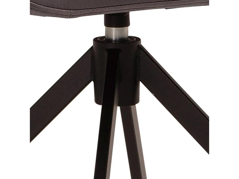 Armlehnstuhl Polsterstuhl aus Microfaser mit Gestell aus Metall