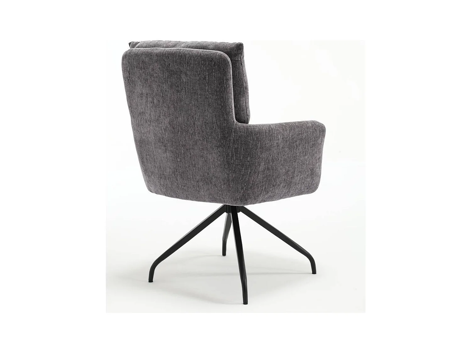 Esszimmerstuhl Stuhl Esszimmer aus Chenillegewebe mit Gestell aus Metall (2er Set)