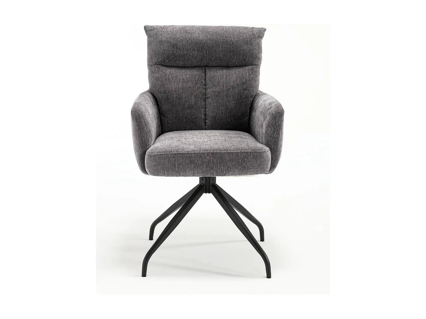 Esszimmerstuhl Stuhl Esszimmer aus Chenillegewebe mit Gestell aus Metall (2er Set)