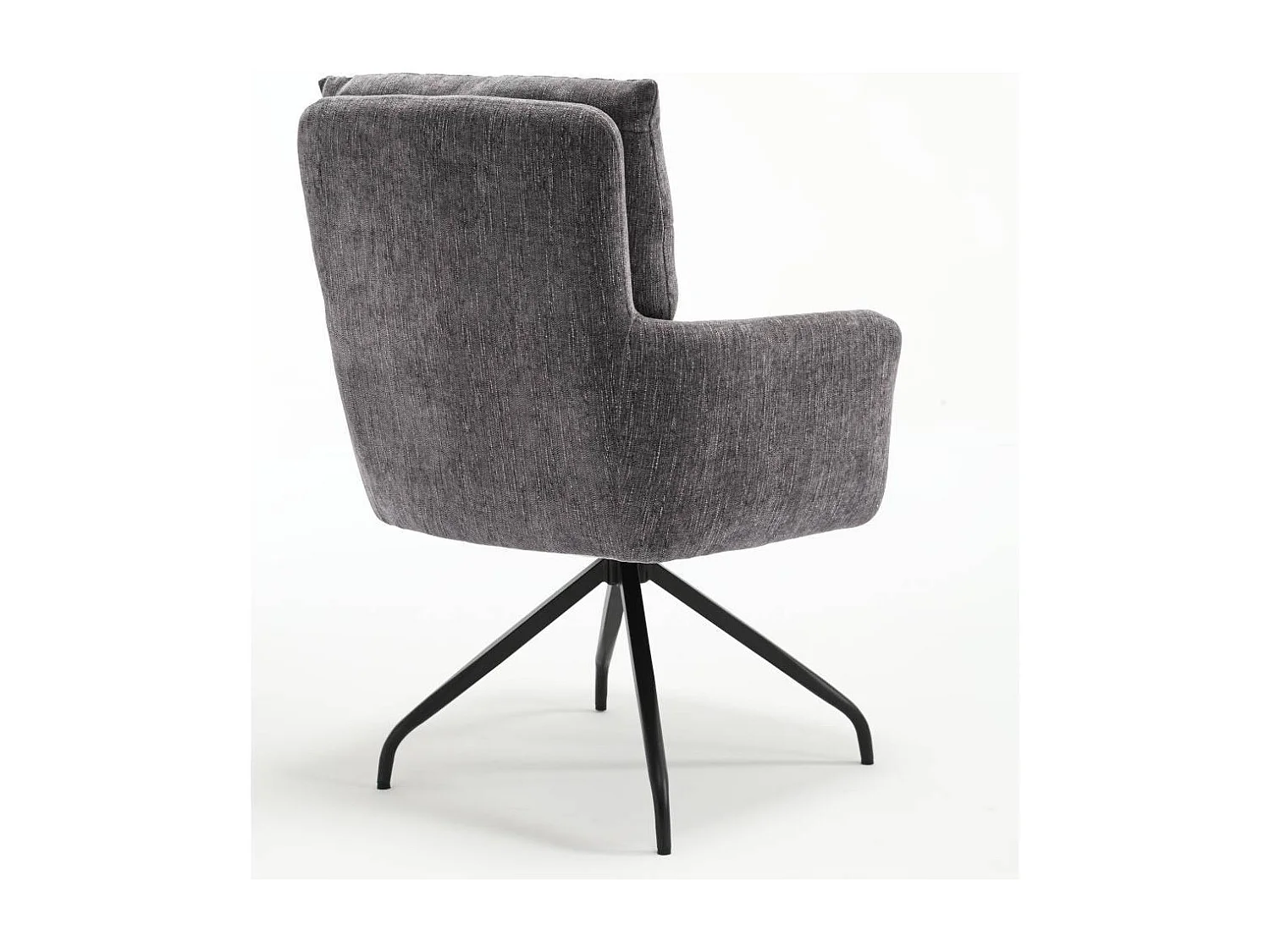 Esszimmerstuhl Stuhl Esszimmer aus Chenillegewebe mit Gestell aus Metall (2er Set)